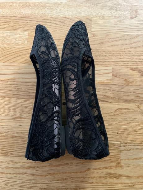 Boty & balerinky černé h&m vel. 37, h&m,37