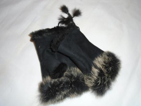 Rukavice kožíšek vel s/m, m / s