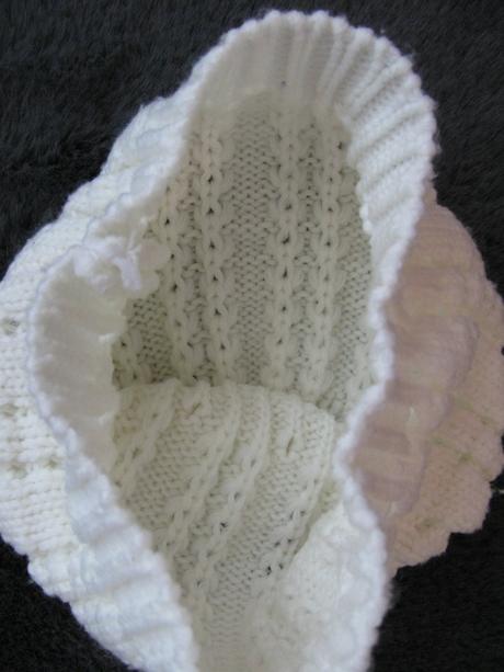 Pletená čepice-vel.6-9 měs., 74