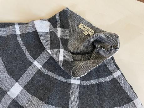 Káro. úplet sukně, vel s/m, paris et moi, s