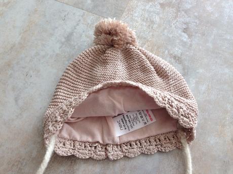 Teplá béžová čepička next unisex 6-12 měs,11kg, next,74