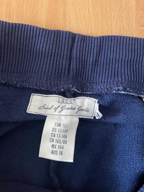 Dívčí tepláky, h&m,164