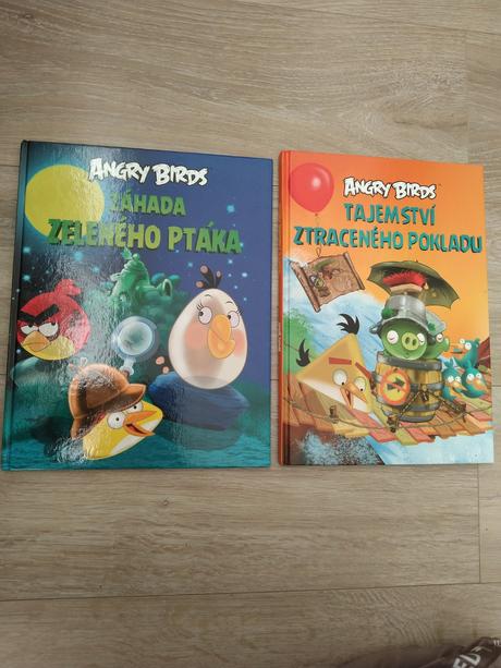 Knížky angry birds, 