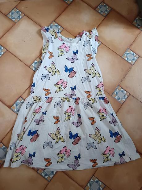Letní šaty hm - 8-10 let, h&m,134