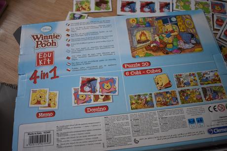 Soubor her clementoni medvídek pooh 3+,