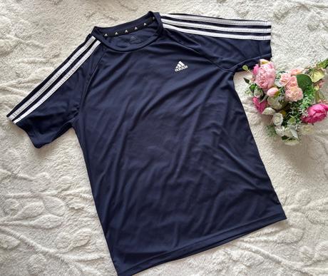 Triko funkční modré adidas - v.13/14 let, adidas,158