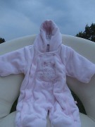 Fleecová kombinéza zateplená, mothercare,62