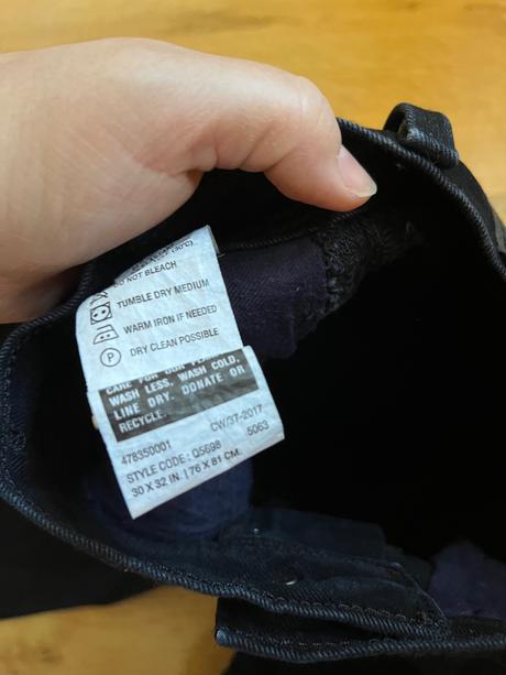 Černé džíny, rifle levisky 30/32, levis,s