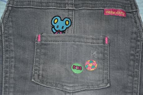 Laclová sukýnka hello kitty, sanrio,110