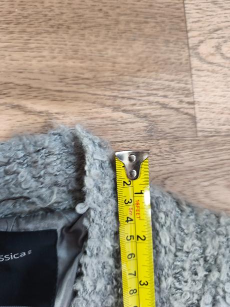 Jarní kabátek teddy od oversize l/xl, c&a,l