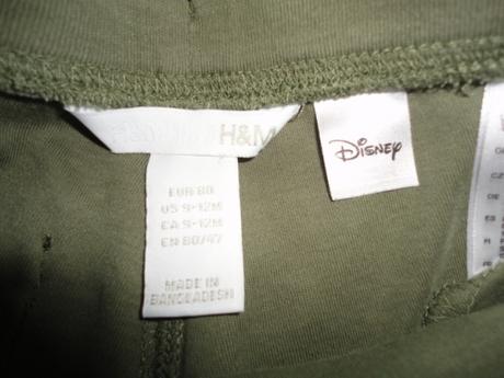 Krásné kraťásky z h+m, vel. 9-12 měsíců, h&m,80
