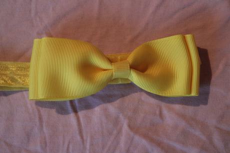 Dívčí čelenka s mašličkou,