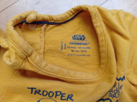 Triko dlouhý rukáv - 86 - star wars, 86