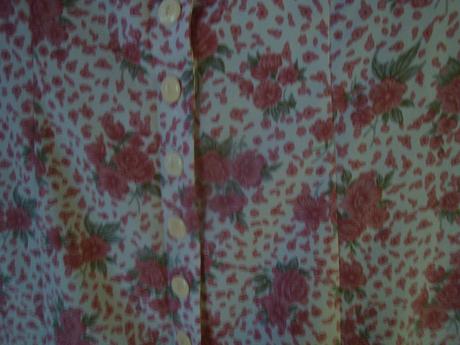 Šaty květované, vel. 42/44 - skoro nenošené, 42