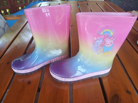Svítící holinky peppa pig, vel. 30, 30