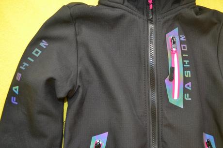 Jarní softshellová dívčí bunda v.116, 116