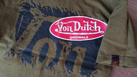 Bavlněné tričko von dutch, von dutch,134