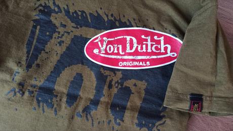 Bavlněné tričko von dutch, von dutch,134