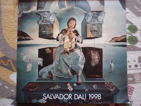 Salvador dalí nástenný kalendár 1998, 