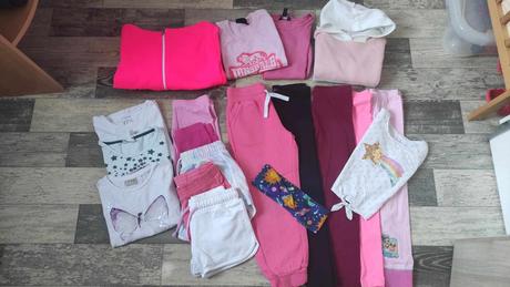 Balíček/mix 19ks dívčí jaro/léto 122/128-134/140, 122–134