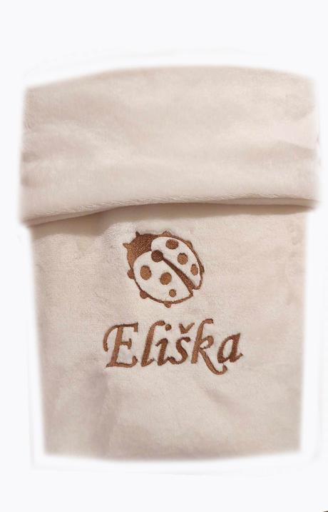 Deka s výšivkou na přání- více barev a obrázků, 