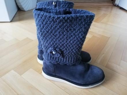 Mírně zateplené kozačky, geox,34