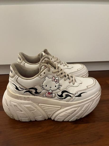 Tenisky na platformě, bershka,35