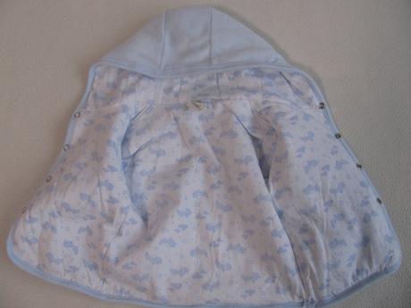 Sametková mikina s kapucí-little fella, 68