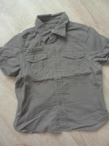 Hnědá sportovní košile, next,110