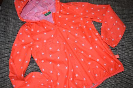 Šusťáková dívčí bunda benetton, velikost xl 140, benetton,140