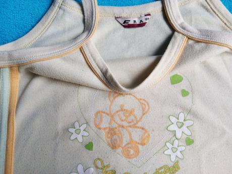 Tílkové šaty - košilka zn."fra" vel."128", 128