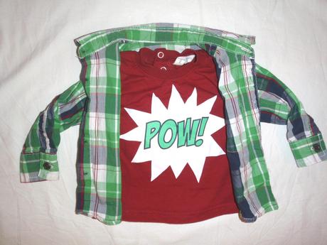 Luxusní košile -  tričko - dva v jednom, pumpkin patch,68