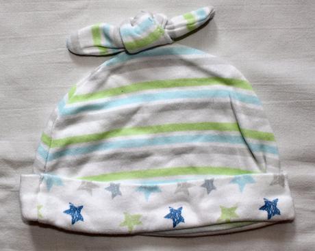 V190. pruhovaná čepička pro nejmenší, 56