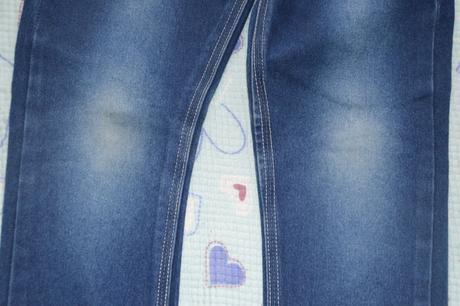 134 praktické elastické džíny rifle na gumu, 134