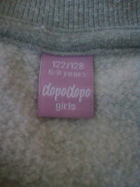 Mikina zn.dopodopo,vel.122/128, dopodopo,122