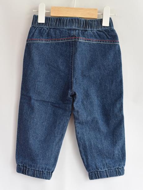 Džíny podšité vel. 9 - 12m, george,80