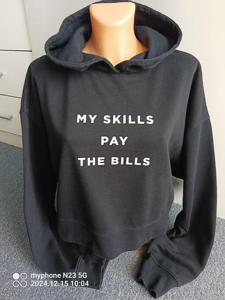 Crop-top mikina zn."fisherfield" vel."l i větší, 