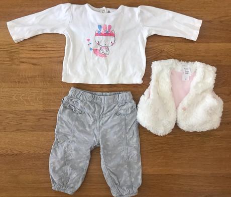 Set 3 ks - velikost 68, c&a,68