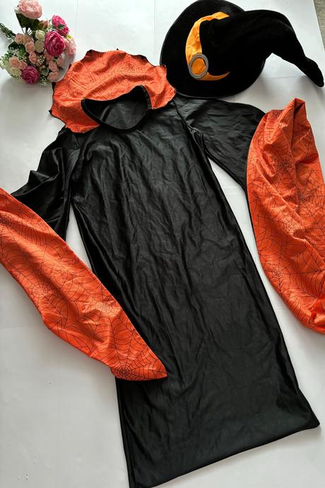 St1/ kostym čarodějnice - v.cca 11/13 let,