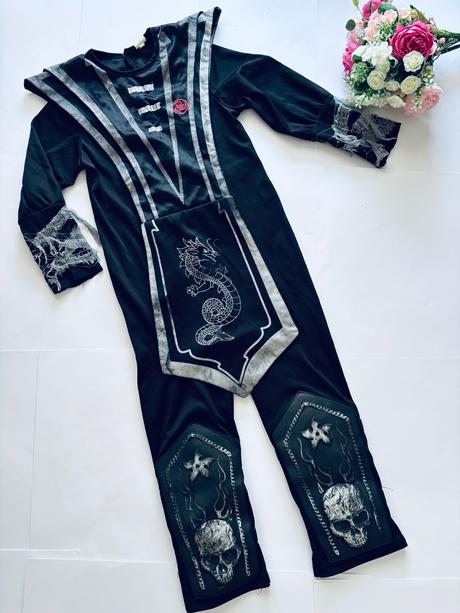 An6/ kostým bojovník halloween - v.5/6 let,