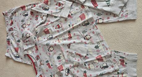 2x dvojdílné vánoční pyžamo, pyžamko, vel.122/128, pepco,122