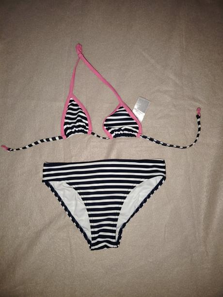 Námořnické plavky tchibo dvojdílné - vel. 122/128, tchibo,122