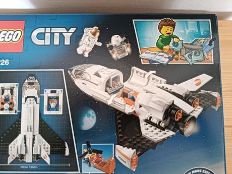 Lego city 60226 raketoplán zkoumající mars,