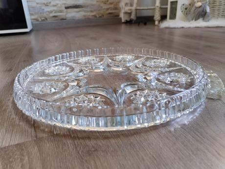 Skleněné originální tácy, 