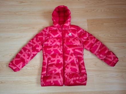 Dívčí zimní bunda, vel.152, adidas,152