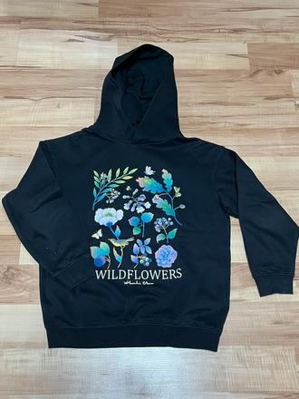 Mikina kytičky, h&m,134