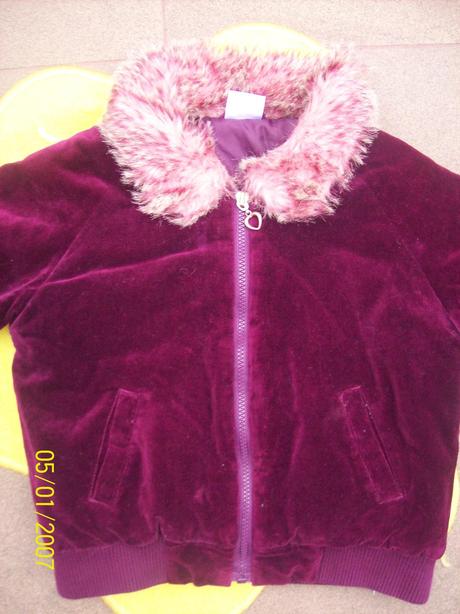 Bunda s kožíškem, ladybird,110