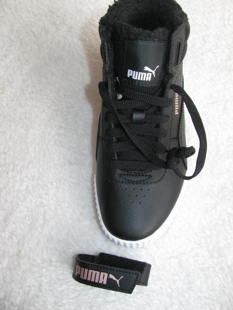 Kotníková černá zimní obuv puma vel.35,5, puma,35