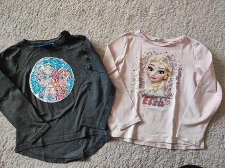 Trika frozen vel. 110-116, h&m,110