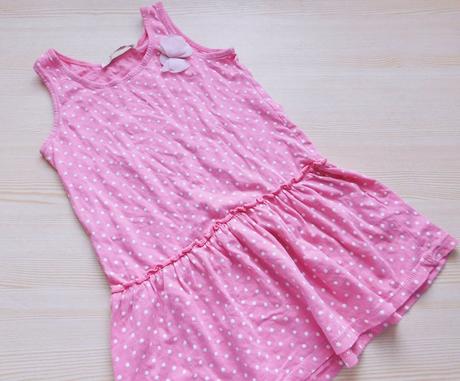 Puntíkaté šatičky terranova vel.116/122, terranova,116